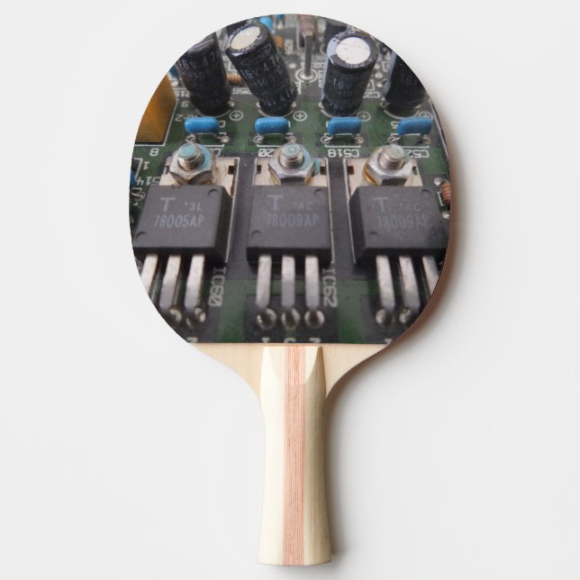 Circuit2 Ping Pong Paddle, Red Rubber Back Pingisracket (Framsidan)