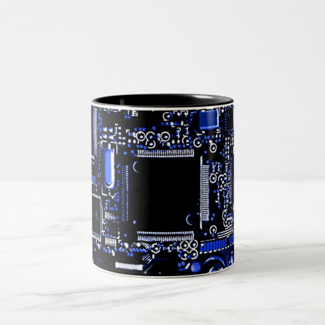 Circuit Blue 2 mugg (Center)