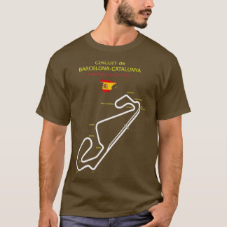 Circuit de Barcelona Catalunya T Shirt