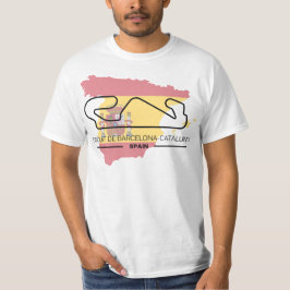 Circuit De Barcelona Formel 1 T-shirt