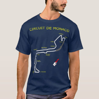 Circuit De Monaco T Shirt