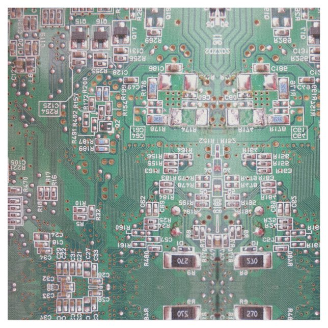 Circuit Fabric Tyg (Närbild)