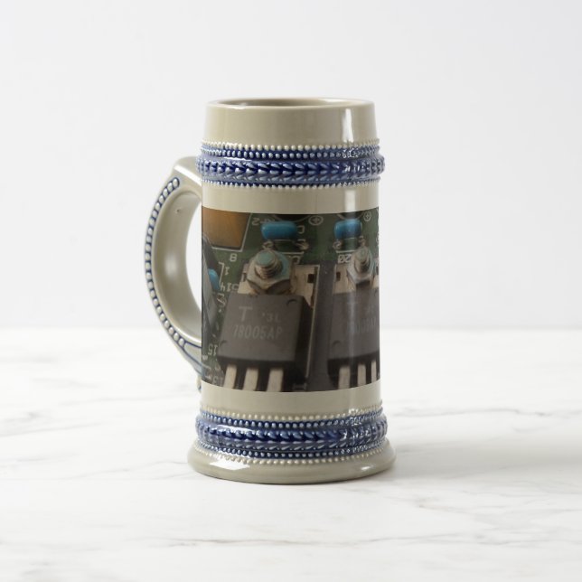 Circuit Grått/Blue 22 oz Stein Sejdel (Framsida vänster)