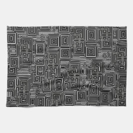 Circuit Maze Kökshandduk