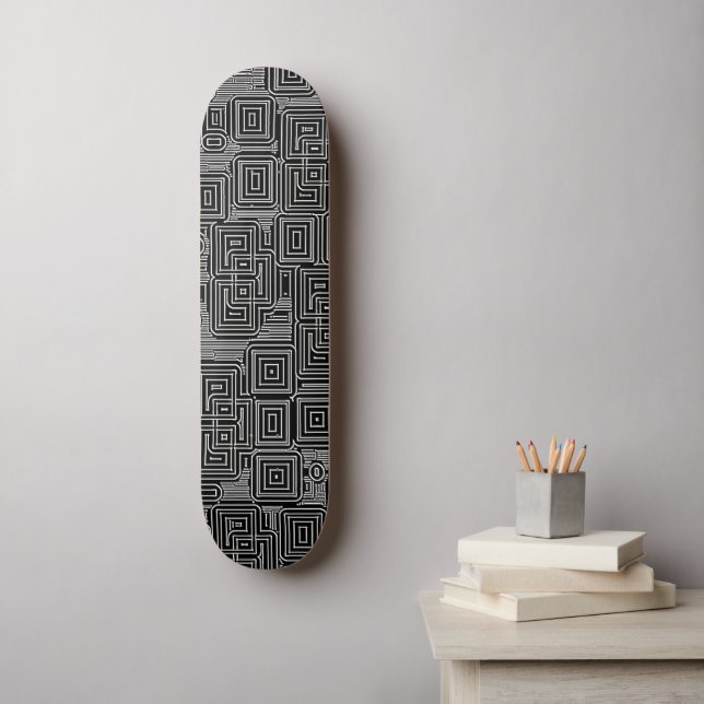 Circuit Maze Mini Skateboard Bräda 18,5 Cm (Väggkonst)
