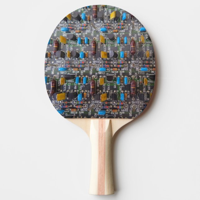 Circuit Ping Pong Paddle, Red Rubber Back Pingisracket (Framsidan)