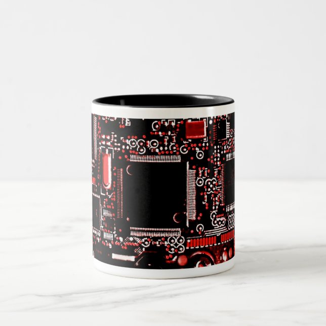 Circuit Red 2 mugg (Center)