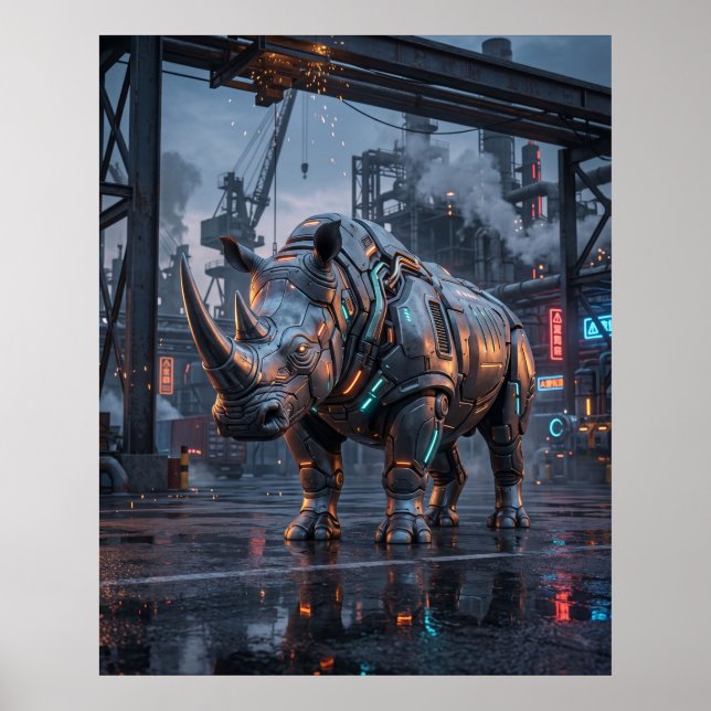 Circuit Rhino Iron District Poster (Framsidan)