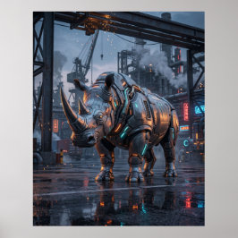 Circuit Rhino Järn Distrikt Poster