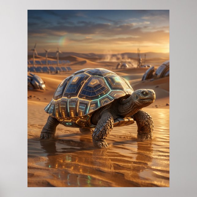 Circuit Tortoise Solar Dunes översätts till: Krets Poster (Framsidan)