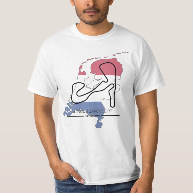 Circuit Zandvoort Formula 1 T-shirt (Framsida)