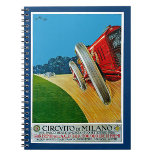 Circuito di Milano Anteckningsbok