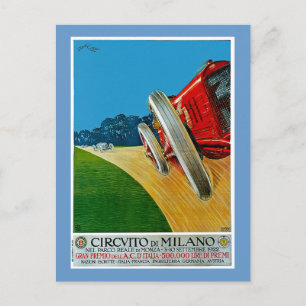 Circuito Di Milano Vykort