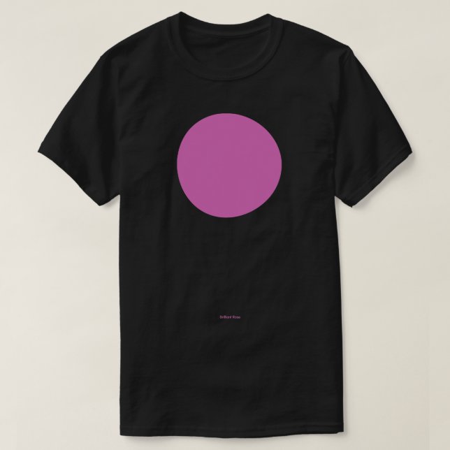 Circular Crayola Brilliant Ro T Shirt (Design framsida)