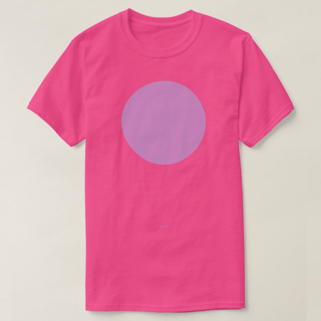 Circular Crayola Lavender T Shirt (Design framsida)