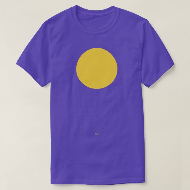 Circular Crayola Maize T Shirt (Design framsida)