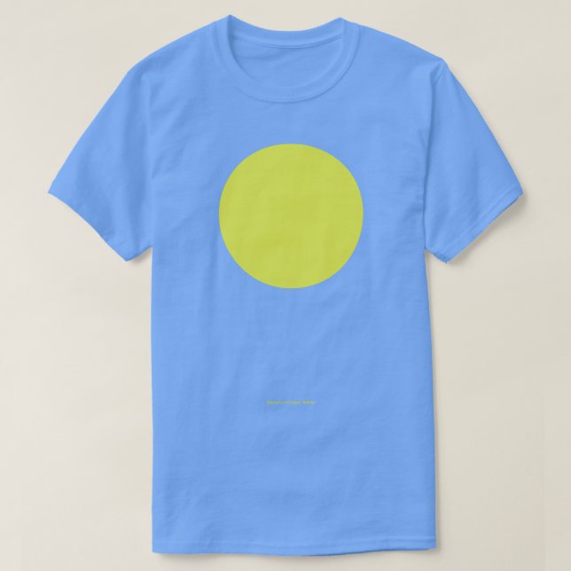 Circular Crayola Maximum Grönt Gult T Shirt (Design framsida)