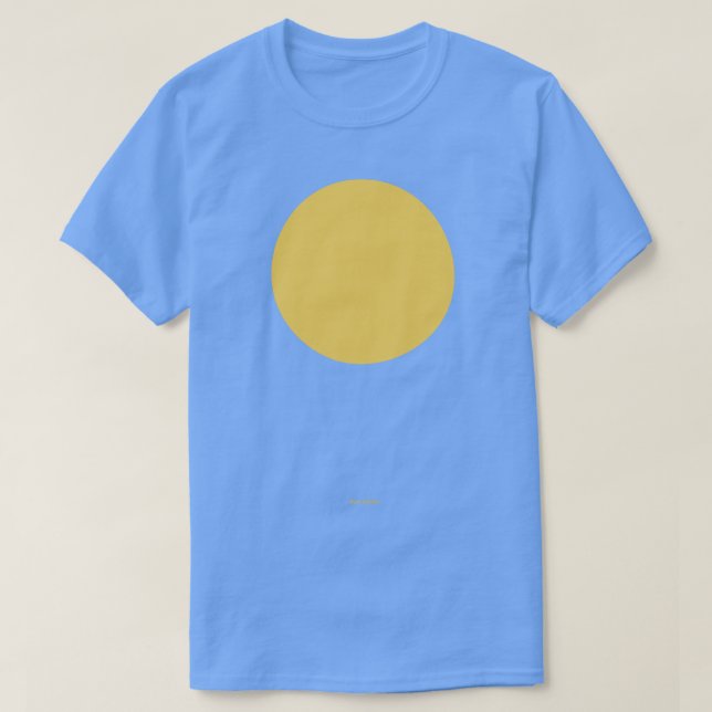 Circular Crayola Raw Sienna T Shirt (Design framsida)