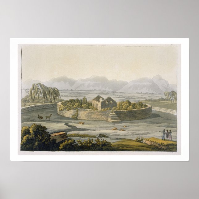 Circular Fresress of Cannar, Peru, från Le Costum Poster (Framsidan)