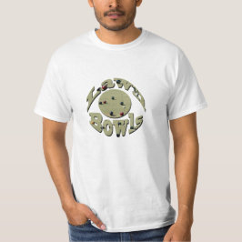 Circular Gräsmatta Bowls Bild Logotyp T Shirt