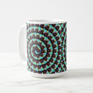 Circular Guinea Gris Mönster Kaffemugg