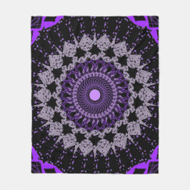 Circular Mandala Fleecefilt