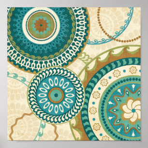 Circular Mönster Poster