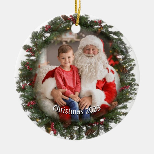 Circular Photo Garland Ornament (Framsidan)