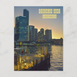 Circular Quay i Sydney Australia Vykort