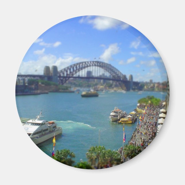 Circular Quay Sydney Magnet (Framsidan)