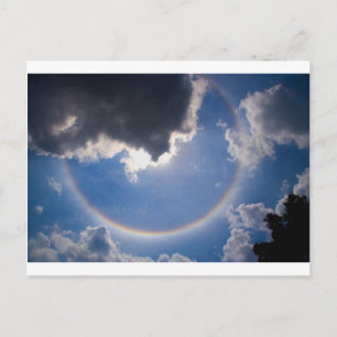 Circular Rainbow Vykort