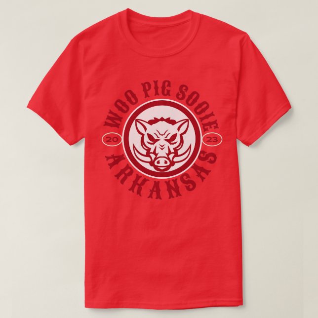 Circular Woo Gris Sooie T Shirt (Design framsida)