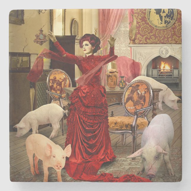 Círculo victoriano stenunderlägg (Framsidan)