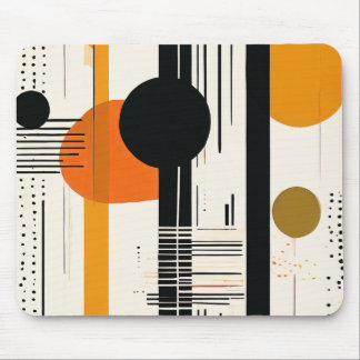círculos abstractos boho anaranjados musmatta