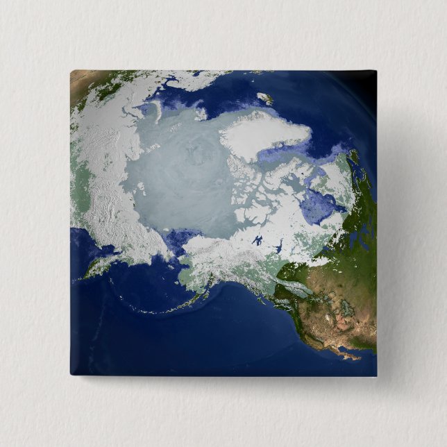 Circum-Arktisk permafrost Knapp (Framsida)