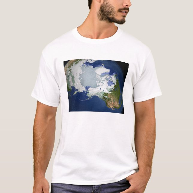 Circum-Arktisk permafrost Tee Shirt (Framsida)