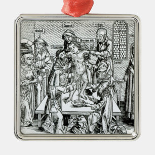 Circumcision från 'Liber Chronicarum Julgransprydnad Metall