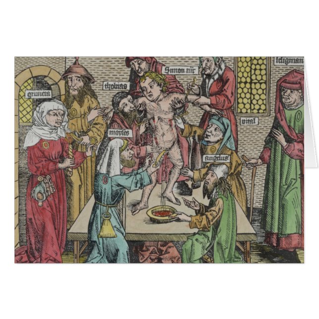 Circumcision Hälsningskort (Framsidan Horizontal)