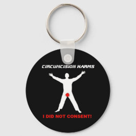 Circumcision Harms Keychain Nyckelring