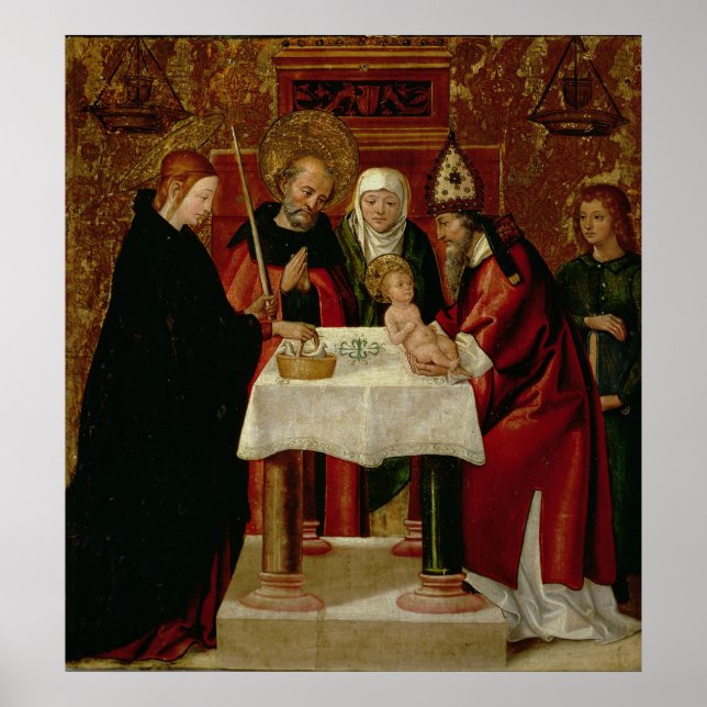 Circumcision Presentation i Temple Poster (Framsidan)