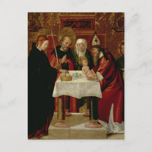 Circumcision Presentation i Temple Vykort