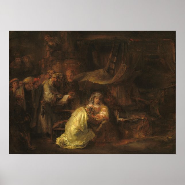 Circumcision - Rembrandt Fine Art Poster (Framsidan)