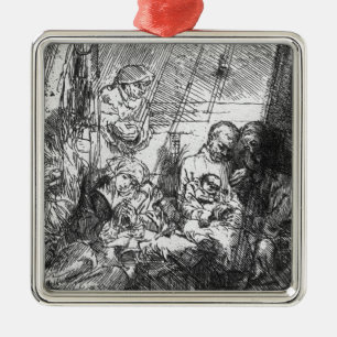 Circumcisionen, 1654 julgransprydnad metall
