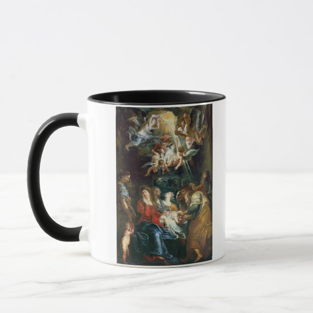 Circumcisionen, c.1605 (olja på kanfas) mugg (Vänster)