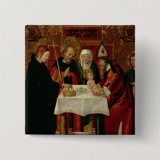 Circumcisionpresentationen i tempelet knapp (Framsida)