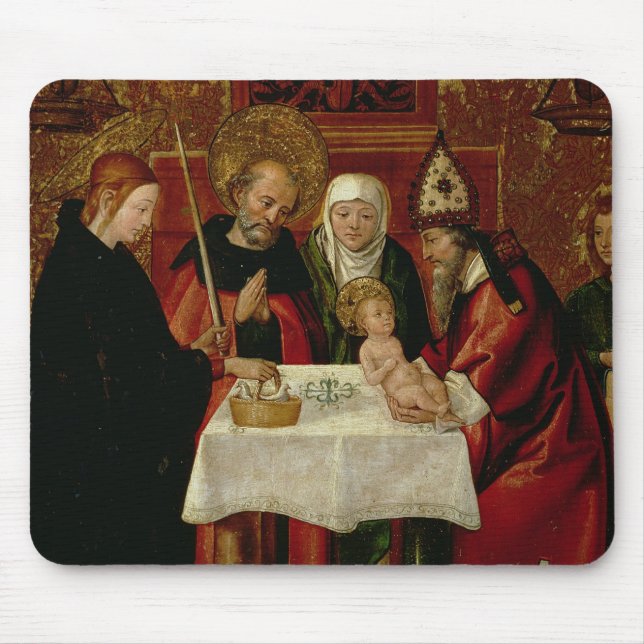 Circumcisionpresentationen i tempelet musmatta (Framsidan)