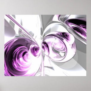 Circumvolutionabstraktaffisch Poster