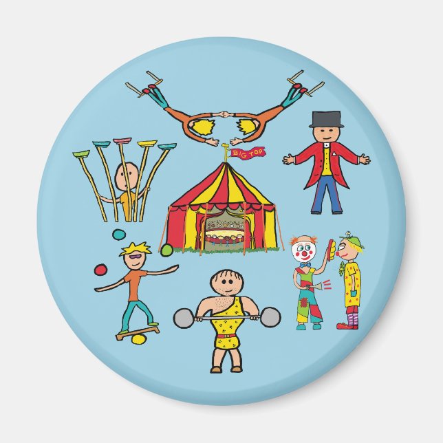 Circus Acts Magnet (Framsidan)
