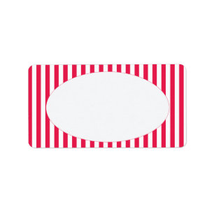 Circus-adressetikett Adressetikett