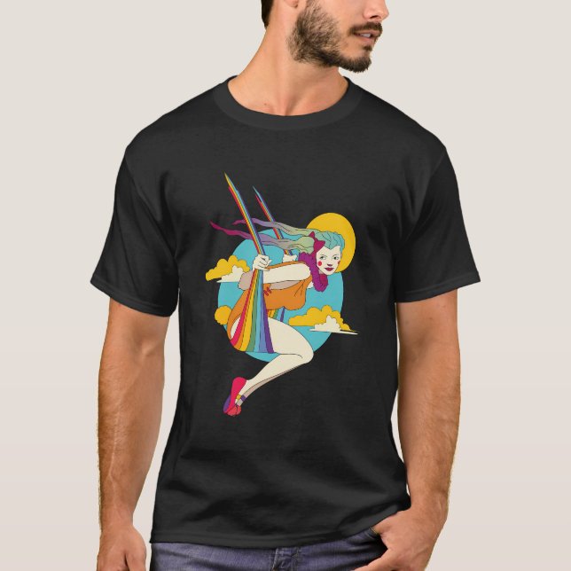 Circus Artist Acrobat Clown Carnival Circus Act T Shirt (Framsida)